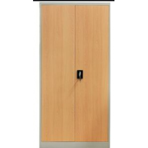 TIGER Lemari Arsip CC-DZA LIGHT GREY + WOOD